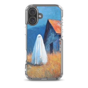 POSTCARD GHOST FRIEND  - iPhone 16 Plus Clear case for iPhone®