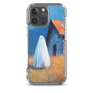POSTCARD GHOST FRIEND  - iPhone 16 Pro Max Clear case for iPhone®
