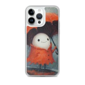 RAINY UMBRELLA GHOST - iPhone 14 Pro Max Clear case for iPhone®