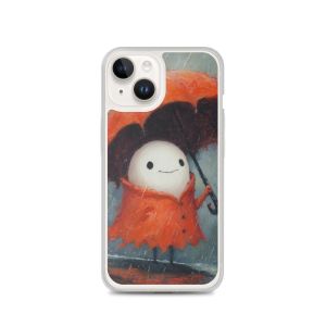 RAINY UMBRELLA GHOST - iPhone 14 Clear case for iPhone®