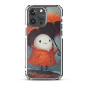 RAINY UMBRELLA GHOST - iPhone 15 Pro Max Clear case for iPhone®