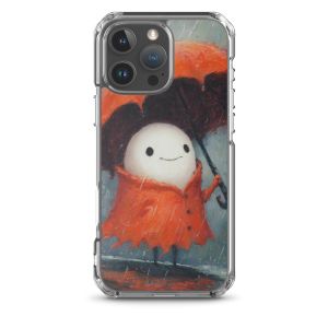 RAINY UMBRELLA GHOST - iPhone 16 Pro Max Clear case for iPhone®