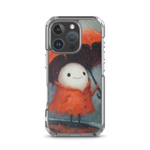 RAINY UMBRELLA GHOST - iPhone 16 Pro Clear case for iPhone®