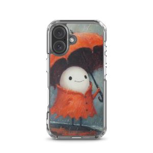 RAINY UMBRELLA GHOST - iPhone 16 Clear case for iPhone®