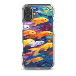 SKYFISH SCHOOL - iPhone 16 Plus Clear case for iPhone®