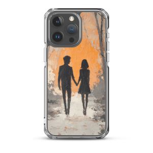 SOFT RESTING PAIR B&W - iPhone 15 Pro Max Clear case for iPhone®