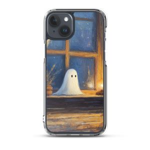 WINDOWSILL NIGHT GHOST - iPhone 15 Plus Clear case for iPhone®