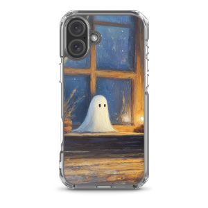 WINDOWSILL NIGHT GHOST - iPhone 16 Plus Clear case for iPhone®