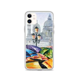 RAINY DAY IN VENICE - iPhone 11 phone case