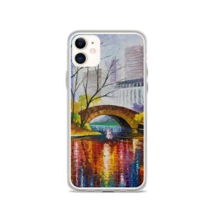 CENTRAL PARK BRIDGE - NEW YORK - iPhone 11 phone case