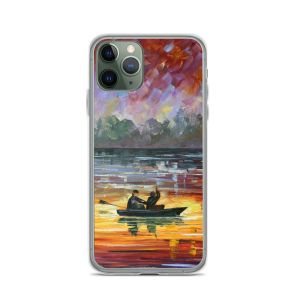 NIGHT LAKE FISHING - iPhone 11 Pro phone case