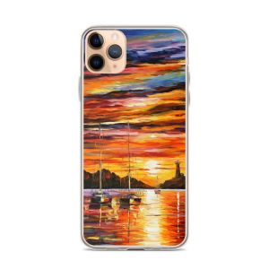 BY THE ENTRANCE TO THE HARBOR - iPhone 11 Pro Max phone case