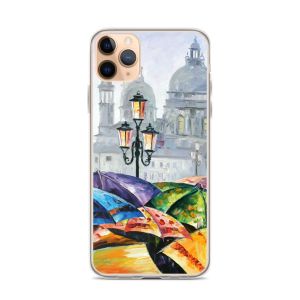 RAINY DAY IN VENICE - iPhone 11 Pro Max phone case