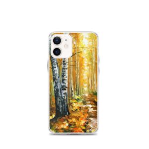 AUTUMN BIRCHES - iPhone 12 mini phone case