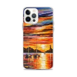 BY THE ENTRANCE TO THE HARBOR - iPhone 12 Pro Max phone case
