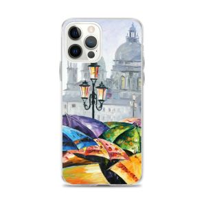 RAINY DAY IN VENICE - iPhone 12 Pro Max phone case