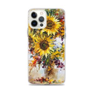 HAPPY SUNFLOWERS - iPhone 12 Pro Max phone case