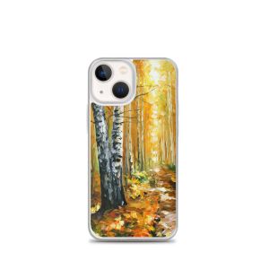 AUTUMN BIRCHES - iPhone 13 mini phone case