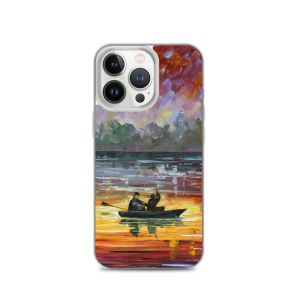 NIGHT LAKE FISHING - iPhone 13 Pro phone case