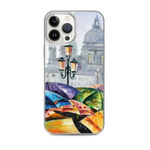 RAINY DAY IN VENICE - iPhone 13 Pro Max phone case