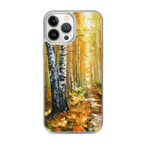 AUTUMN BIRCHES - iPhone 13 Pro Max phone case