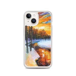 WINTER SUNSET - iPhone 14 phone case