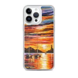 BY THE ENTRANCE TO THE HARBOR - iPhone 14 Pro Max phone case