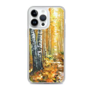 AUTUMN BIRCHES - iPhone 14 Pro Max phone case