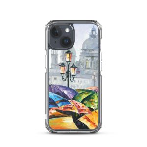 RAINY DAY IN VENICE - iPhone 15 phone case