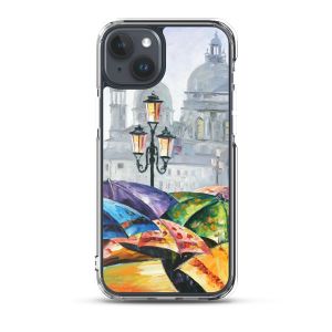RAINY DAY IN VENICE - iPhone 15 Plus phone case