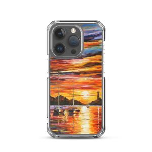 BY THE ENTRANCE TO THE HARBOR - iPhone 15 Pro phone case