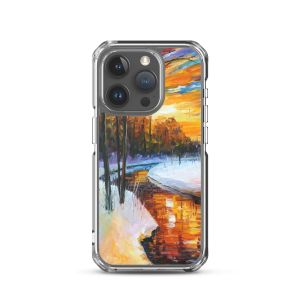 WINTER SUNSET - iPhone 15 Pro phone case