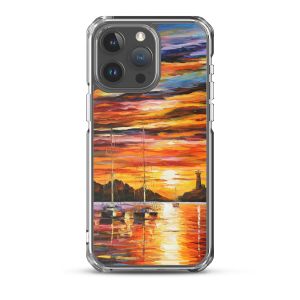 BY THE ENTRANCE TO THE HARBOR - iPhone 15 Pro Max phone case