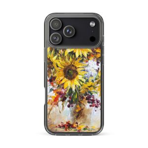 HAPPY SUNFLOWERS - iPhone 17 Pro Max phone case