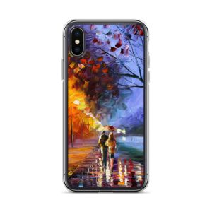 ALLEY BY THE LAKE - iPhone XS phone case