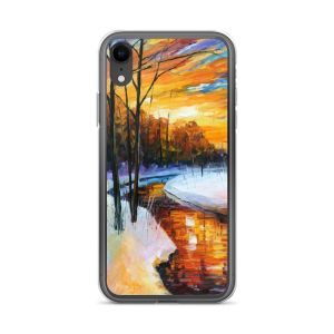 WINTER SUNSET - iPhone XR phone case