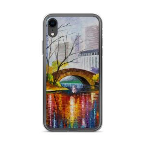 CENTRAL PARK BRIDGE - NEW YORK - iPhone XR phone case