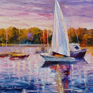 dipinti di marine con barche