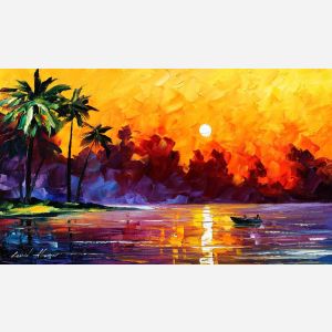 Paintings of palm trees