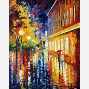 dipinti sotto la pioggia