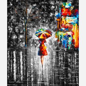 RAIN PRINCESS B&W
