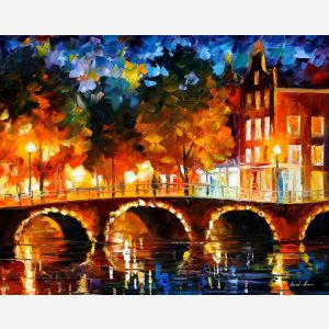 leonid Afremov oil paintings, leonid Afremov paintings