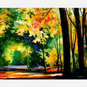 pinturas de bosques encantados