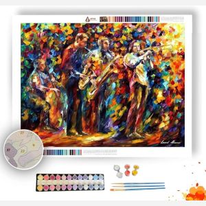 JAZZ BAND - Paint by Numbers Full Kit