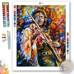 JIMI HENDRIX - Paint By Numbers Full Kit