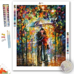KISS IN THE PARK - Paint by Numbers Full Kit
