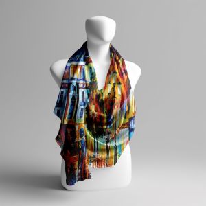 LONELY COUPLES IN LOVE - SILK SCARF