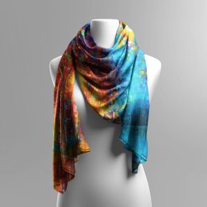 LOVE BY THE LAKE - SILK SCARF