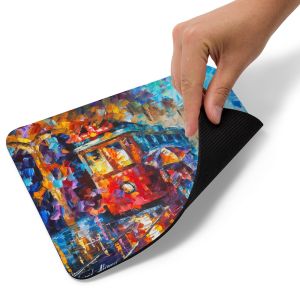 RAINY TROLLEY - Mouse pad