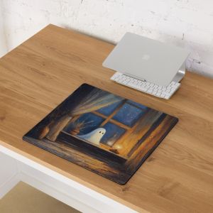WINDOWSILL NIGHT GHOST 18"x16" - Gaming mouse pad